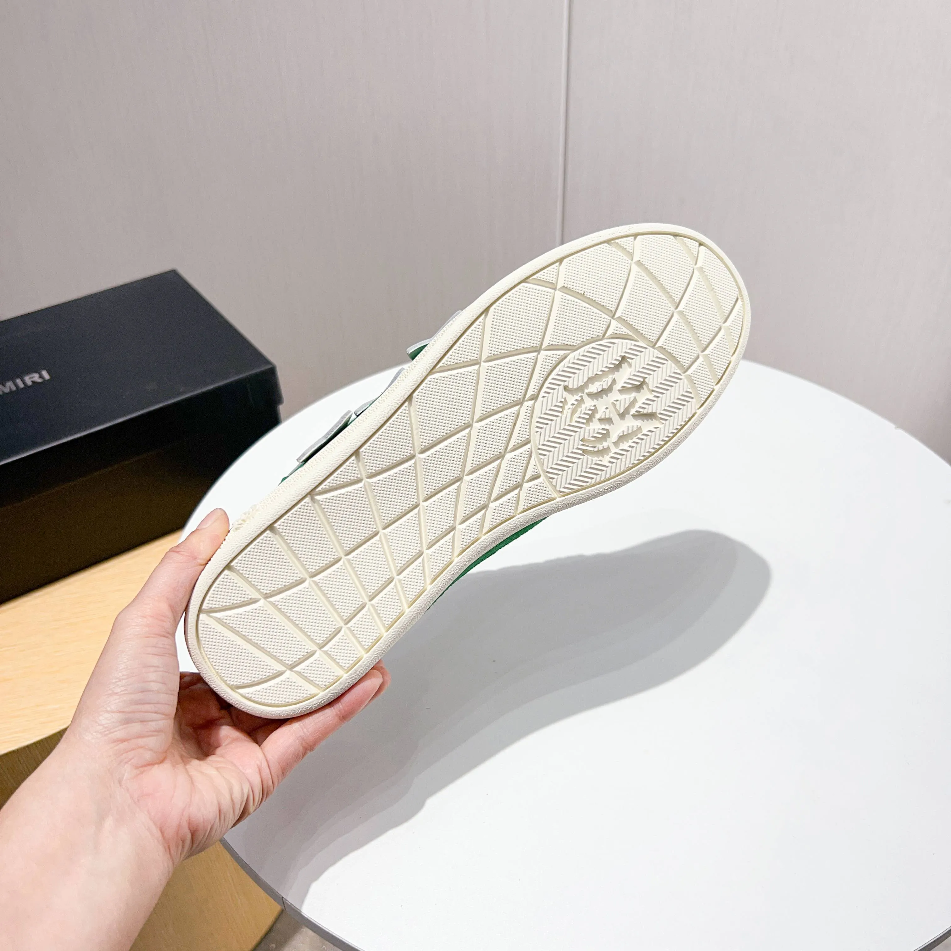 Men's shoes 💰420 [New style] 🌲🌲Balmain - New Amiri trendy shoes, low-top casual sports shoes, the same style as celebrities, made of selected pebbled cowhide and frosted cowhide, original outsole, comfortable on the feet, high-end workmanship, welcome to buy. Size: 39-45 (46 customized)